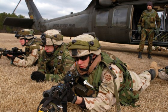 Thousands Of Paratroopers Participate In Training Exercise At Fort Bragg