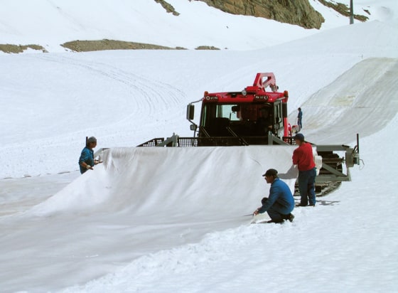 Wrapping Alpine glaciers