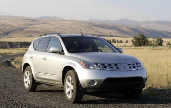 Nissan will begin recalling 140,000 Murano SUVs — model years 2003-2005 — beginning Aug. 3, the automaker said Monday.