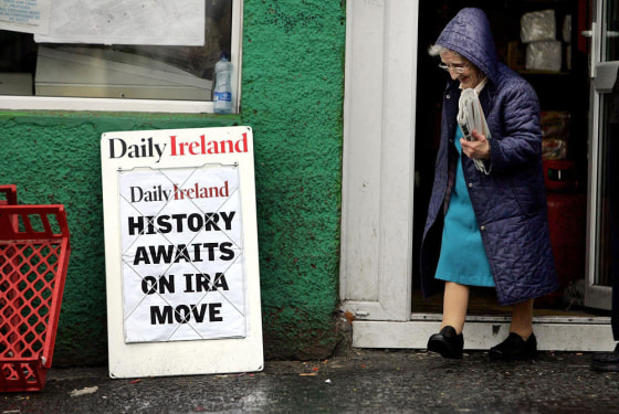 IRA Declares End to Armed Campaign