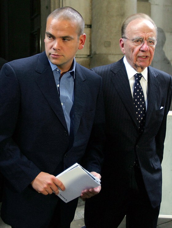 Australian media tycoon Rupert Murdoch (
