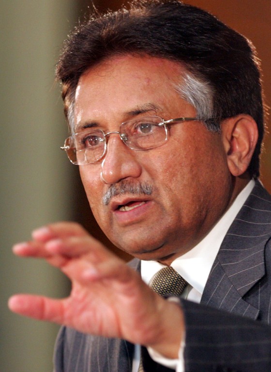 Pakistani President Musharraf Holds Press conference