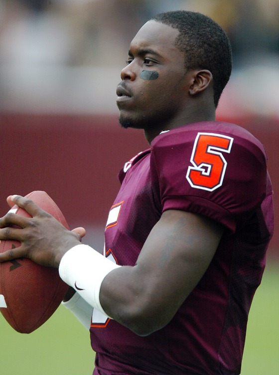 Michael vick virginia tech jersey hot sale