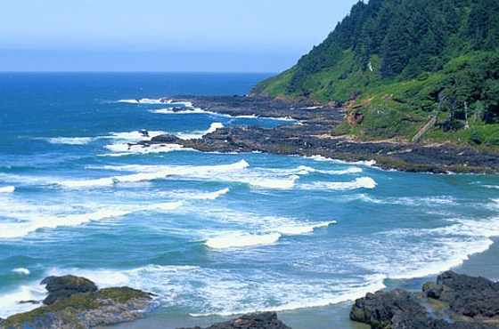 The Oregon coastline could become a source of energy if a proposal for a wave power plant takes off.