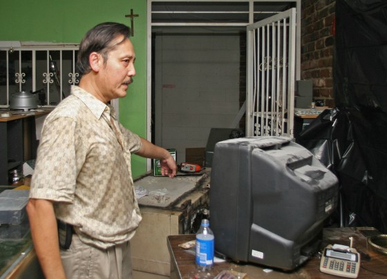 Thomas Toan Vo from Vietnam shows the sa