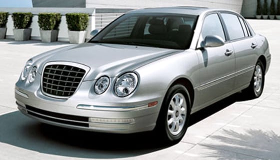 The Kia Amanti is the top-ranked mid-size car in J.D. Power and Associates customer satisfaction survey.