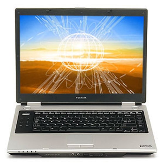"Desktop replacements," such as this Toshiba Satellite M45-S359 offer the functionality of desktop machines but with the portability of a laptop.