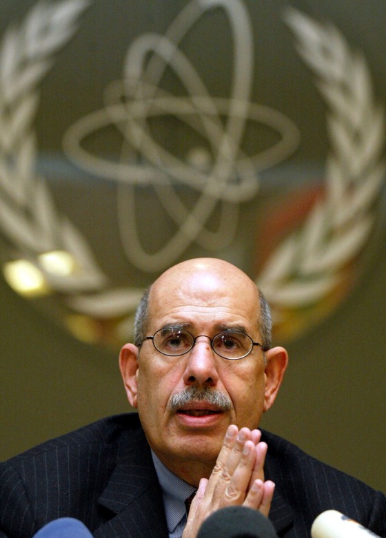 File photo of Nobel Peace prize winner Mohamed ElBaradei