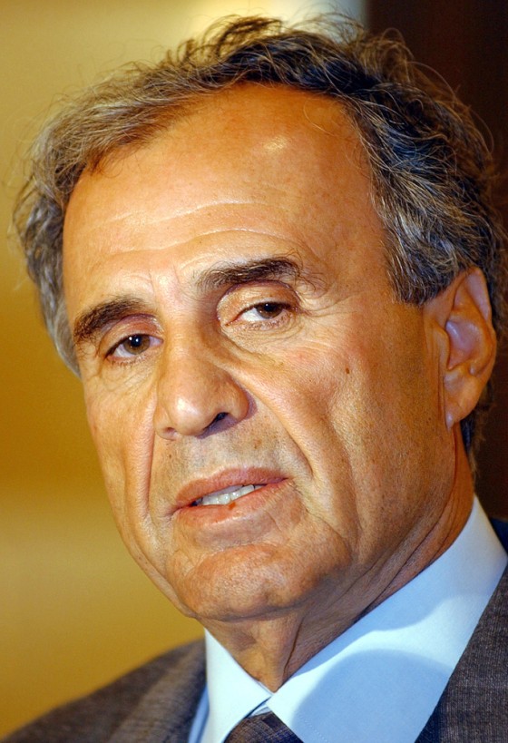 File photo of Syria's Interior Minister Ghazi Kanaan in Beirut