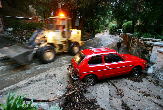Fire-Damaged Hillsides Bring Flood Problems to Southern California