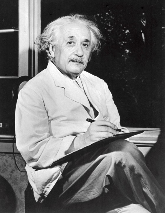 Undated portrait of German-born Swiss-US physicist