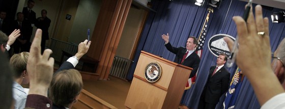 Patrick Fitzgerald Announces Indictments In CIA Leak Case