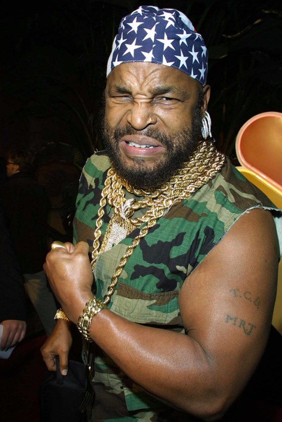 Pity the lost driver! Laurence Tureaud, who played the tough-talking Mr. T in the former television series The A-Team, has leant his voice to a car navigation system.