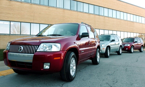 Ford Unveils Mercury Mariner Hybrid