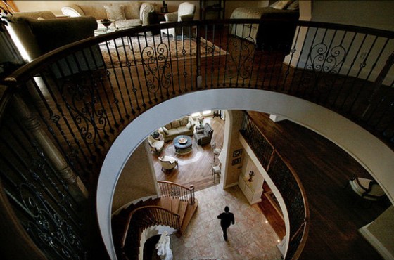 An inside look at Michael Iacovacci and his wife Debbie King's 15,000 square foot home in Great Falls, Va. The average home in the U.S. has grown each decade since the 1950's.