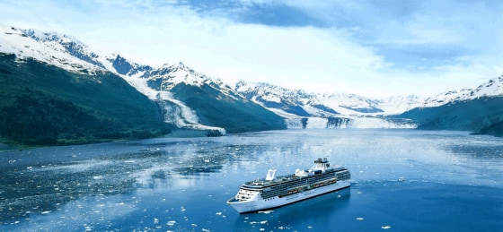 The Coral Princess in Alaska
