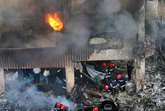 Military Plane Crashes Into Tehran Residential Area