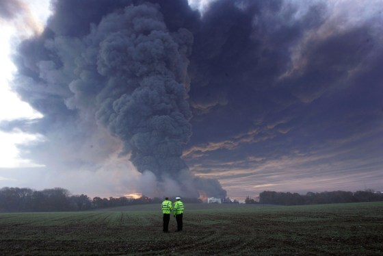 Huge Blast Rips Through Oil storage Depot