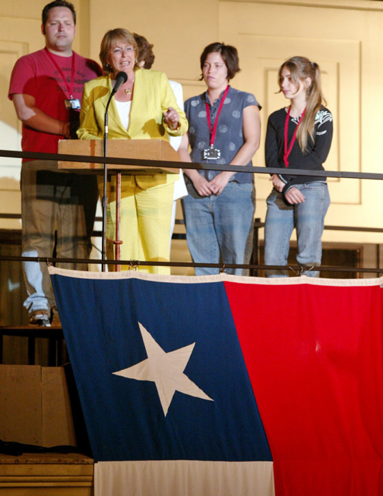 Chilean presidential candidate Bachelet speaks to supporters after she finished first in general elections in Santiago