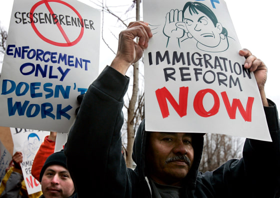 Immigrant Coalition Protests Congressional Anti-Immigrant Proposals
