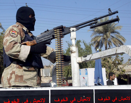 IRAQ ELECTIONS SECURITY