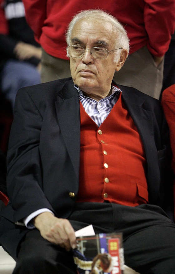 Columnist Novak awaits the start of NCAA basketball game between Boston College and Maryland game in College Park