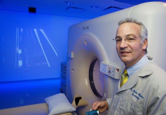 Radiologists use lights, films to soothe children