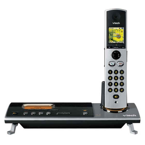 VTech's i5871 cordless phone system made switching over to all VoIP an easy task. You can add as many as eight additional handsets throughout your home.