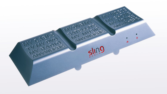 The Slingbox is designed to sit atop your TV and then broadcast it to your home Internet network. From there, you can access it anywhere on the Internet with a Slingbox-enabled PC -- and now, a phone.