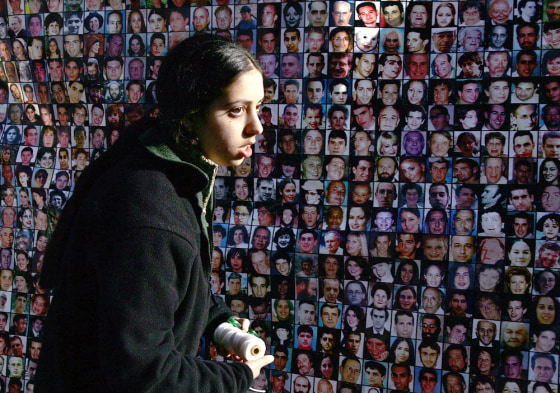 An Israeli woman from the \"Terror Victim