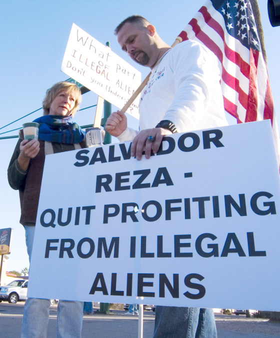 Minuteman Protest in Phoenix