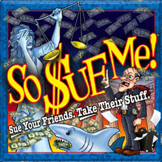 So Sue Me! by New York Game Factory costs $29.95.