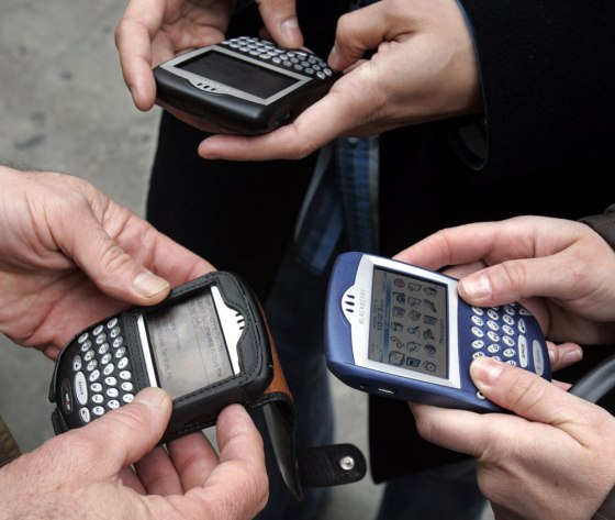 More than three million people in the U.S. use a BlackBerry.