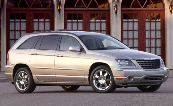 Chrysler said a review of 217,000 Pacificas from the 2004-2005 model years found 18 consumer complaints about punctures in fuel tanks.