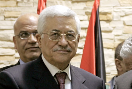 Palestinian Authority President Mahmoud Abbas said Thursday that Palestinian security forces have evidence al-Qaida operatives are in their territories.
