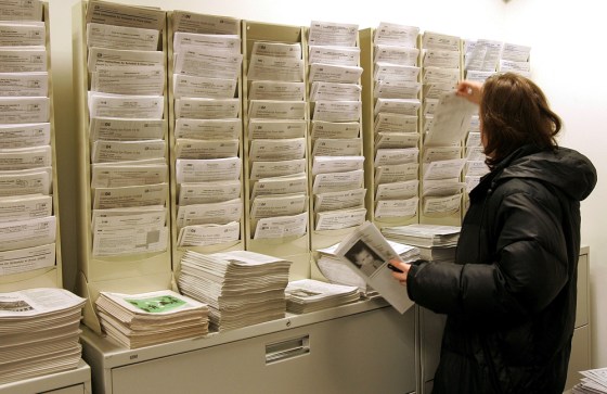 Tax Preparers Work Night Shift As Tax Deadline Nears