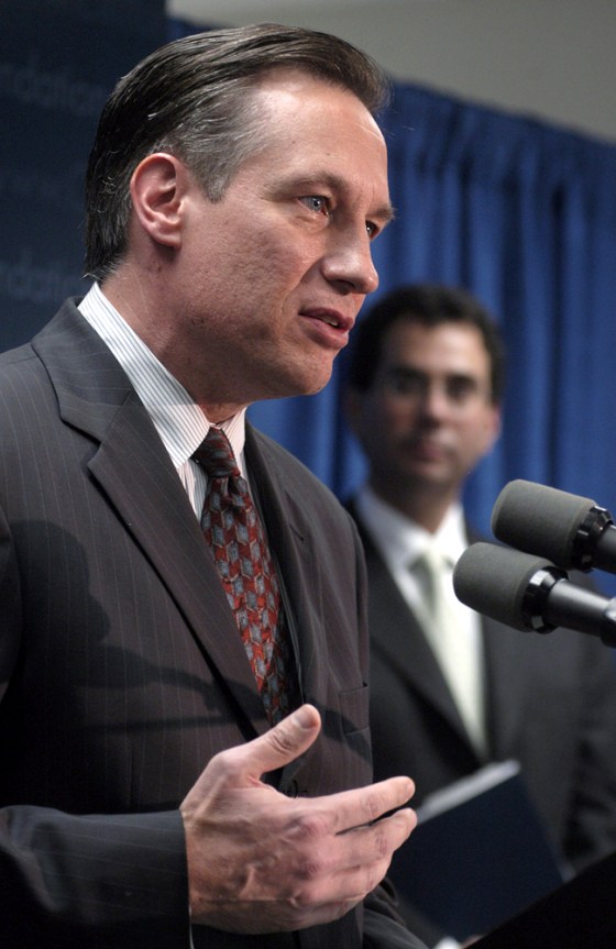 Chairman and CEO of H&R Block Mark Ernst speaks in New York