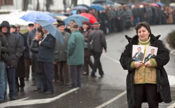 A supporter of late former Yugoslav Pres