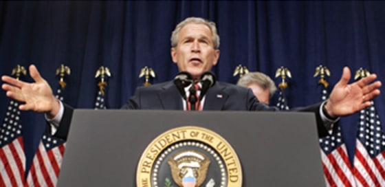 US President George W Bush attends Indiana Victory 2006 reception in Indianapolis