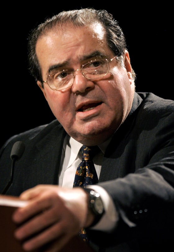Scalia s Italian gesture confused with obscenity