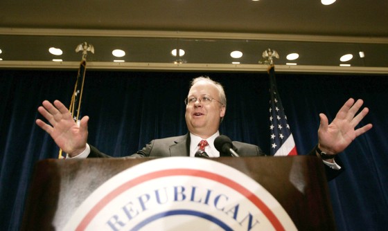 White House deputy chief of staff Rove speaks at Republican Party meeting in Washington