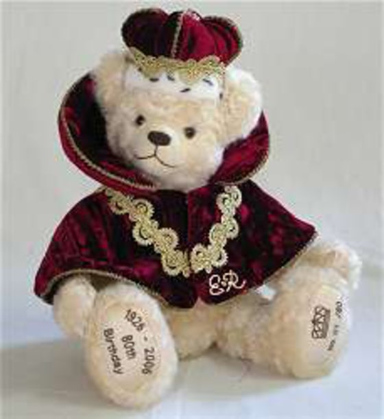 A birthday bear fit for a queen s ransom