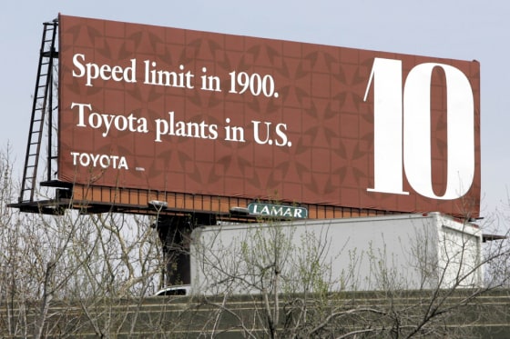 Toyota billboard