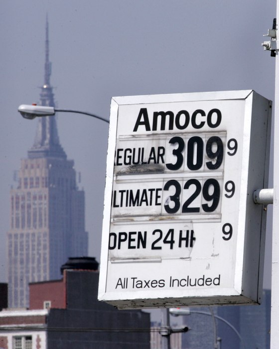 With Manhattan's Empire State Building i