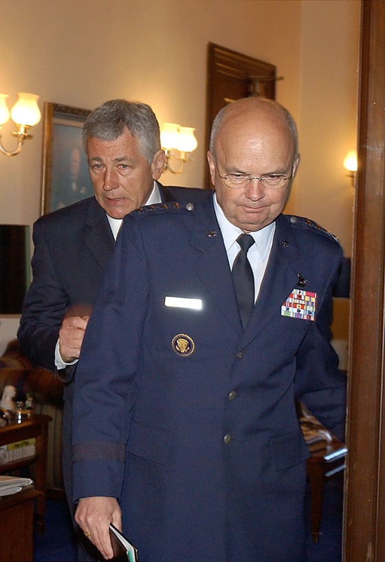 Michael Hayden. Chuck Hagel