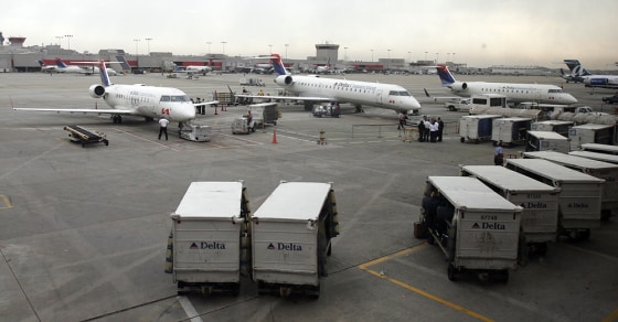 Planes were grounded in April at Atlanta's Hartsfield-Jackson Airport after a "suspicious device" was detected in a screening machine.