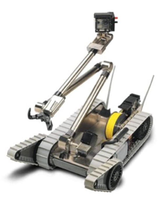 The PackBot can defuse bombs and perform other hazardous duties previously done by humans alone.