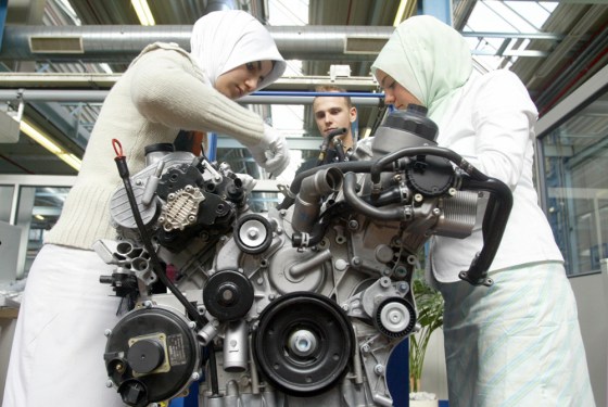 Two participants of the so-called \"Girls