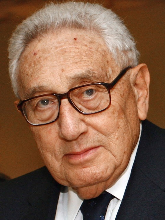 The former US secretary of state Henry K