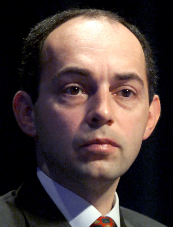 File photo of French tyre maker Michelin's co-chairman Edouard Michelin attending news conference in Paris